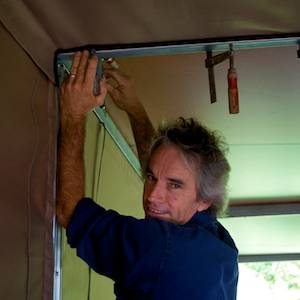 Steve Ross, building Nightfall wilderness camp, luxury tent glamping Queensland, Australia - 2013-03-25 at 10-02-19 (1)